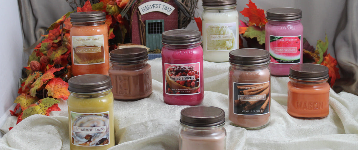 Mason Jar Candles – Heartland Candles