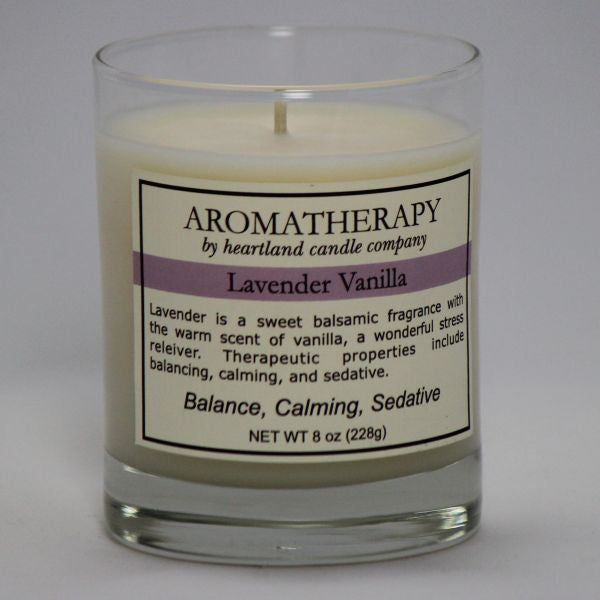 Lavender Vanilla Candle - 8oz